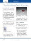 Vuelife® "C" Series Bags General Use Guidelines 