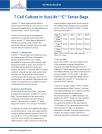 T-Cell Culture in Vuelife® "C" Series Bags 