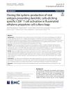 Closing the system - Peer Review from Journal of Translational Medicine