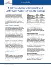 T Cell Transduction with Concentrated Lentivirus in VueLife® 32-C and 32-AC Bags