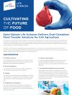 Cell Agriculture - Cultivating the Future of Food