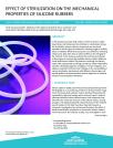 Effect of Sterilization on the Mechanical properties of Silicone Rubbers