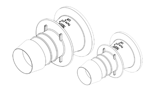 New Pure-FIt® 7/8" and 1" sizes 