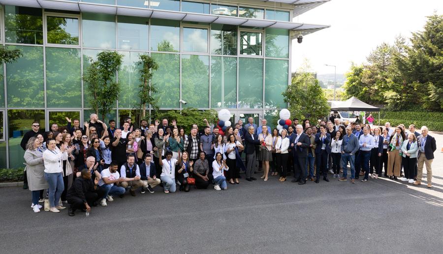 Inauguration du site de production de Dublin